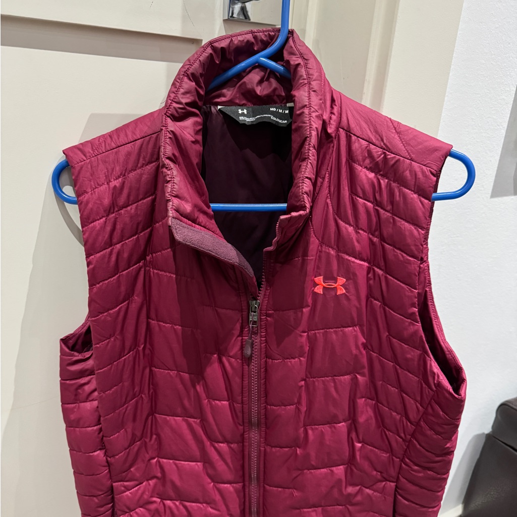 Under Armour Maroon Quilted Vest
